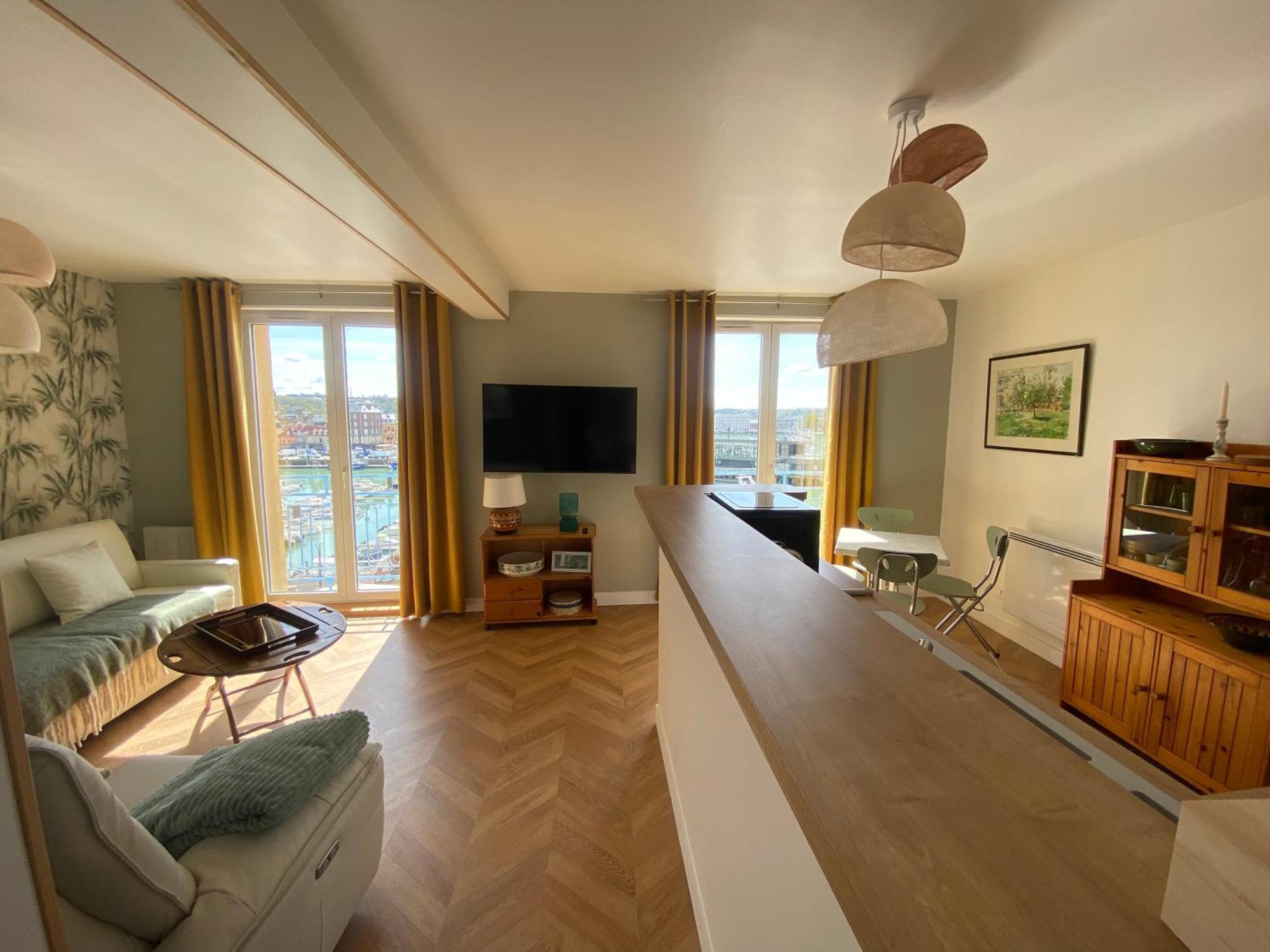 Etablissement 3 Etoiles Avec Ascenseur, 3 Appartements Lumineux Vue Port Avec Balcon, 200M De La Mer, Wifi Fibre, Tous Service Inclus Dieppe Exteriér fotografie