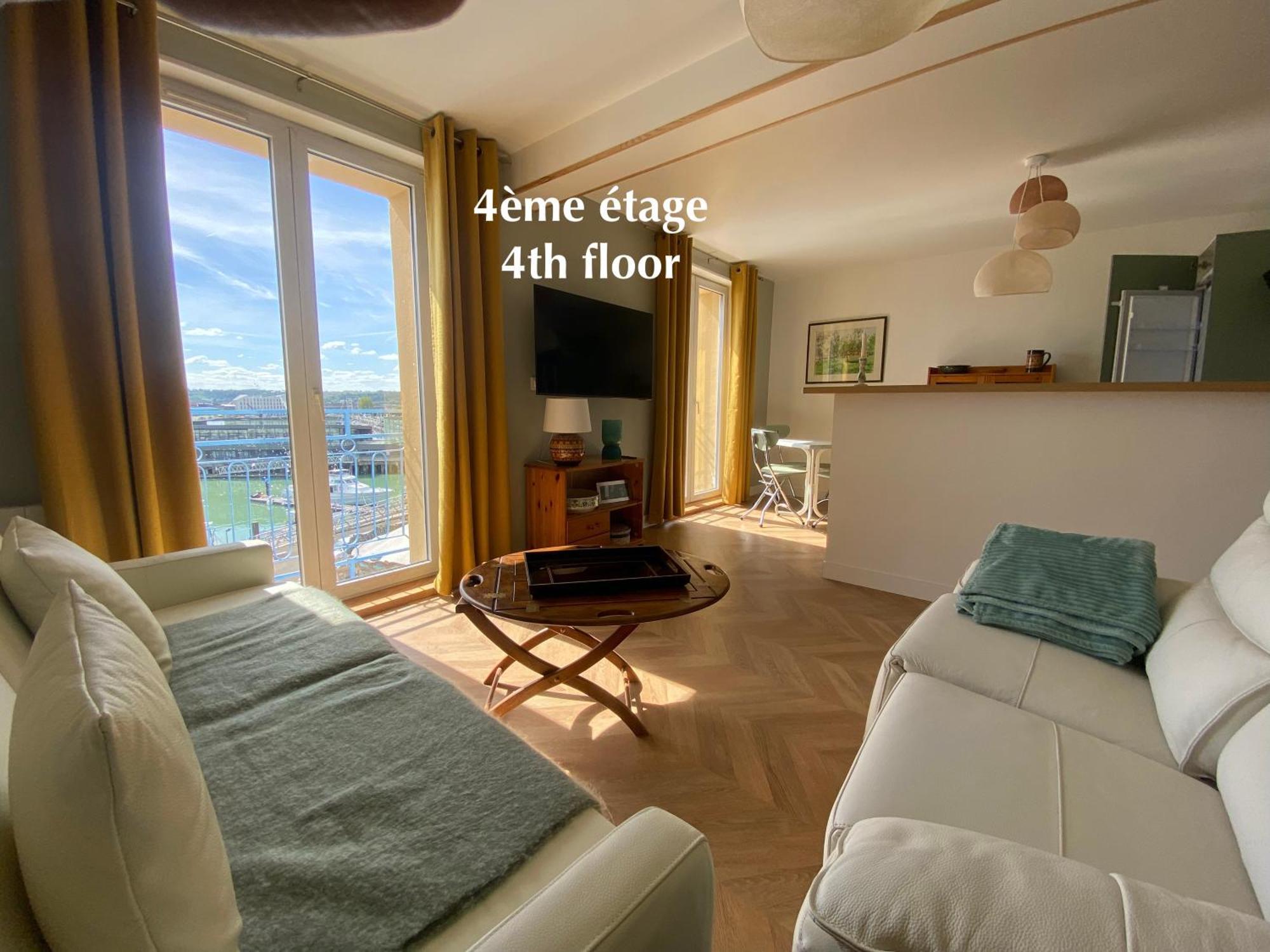 Etablissement 3 Etoiles Avec Ascenseur, 3 Appartements Lumineux Vue Port Avec Balcon, 200M De La Mer, Wifi Fibre, Tous Service Inclus Dieppe Exteriér fotografie
